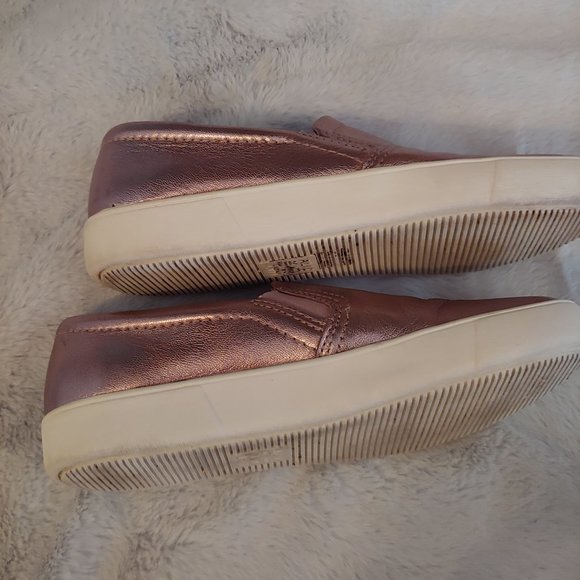 Naturalizer pale pink metallic leather slipon loafer size 7 - Picture 7 of 14